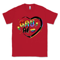 Red gay af Classic Tee - MaliasSmallBusiness