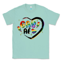 Seafoam gay af Classic Tee - MaliasSmallBusiness
