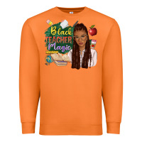 Carrot black teacher magic with afro Premium Sweatshirt - NancyCooperArtShop