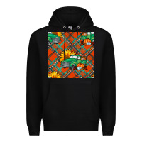 Black Fall truck Premium Hoodie - NancyCooperArtShop
