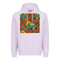 Lilac Fall truck Premium Hoodie - NancyCooperArtShop