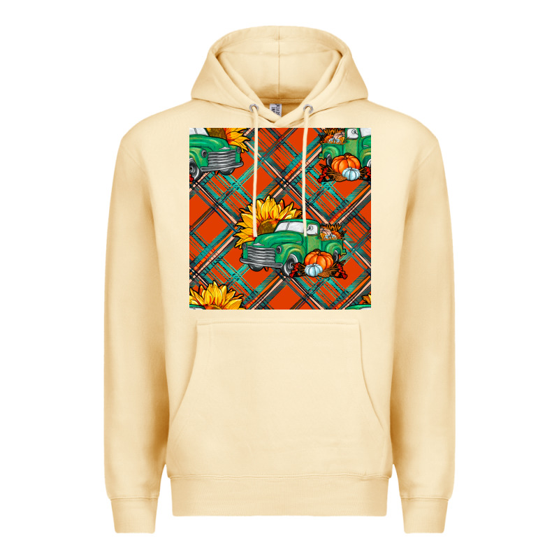 Fall Truck Premium Hoodie by NancyCooperArtShop | Teevron