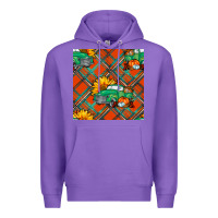 Purple Fall truck Premium Hoodie - NancyCooperArtShop