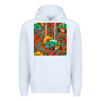 White Fall truck Premium Hoodie - NancyCooperArtShop