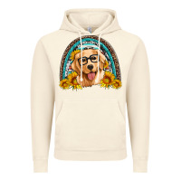 Vintage Artic golden retriever rainbow Vintage Hoodie - Artiststas