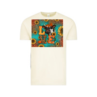Vintage Arctic love autumn cow Vintage Tee - Jasminsmagicworld