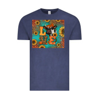 Vintage Denim love autumn cow Vintage Tee - Jasminsmagicworld