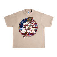 French Oak Western Stars and Stripes Urban Heavy Tee - LillyAllenDesigns