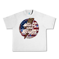 Lunar Rock Western Stars and Stripes Urban Heavy Tee - LillyAllenDesigns