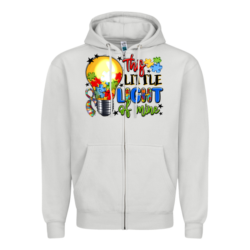 This Little Light Of Mine Zipper Hoodie by LillyAllenDesigns | Teevron