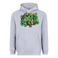 Heather Grey s day t rex Heavyweight Hoodie - NancyCooperArtShop