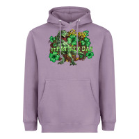 Lavender s day t rex Heavyweight Hoodie - NancyCooperArtShop