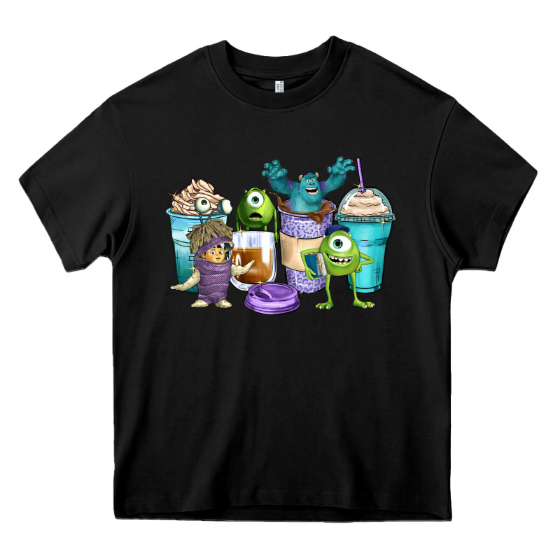 Cartoon Characters Coffee Cups Heavy Core Tee by Zillion Design Studio | Teevron