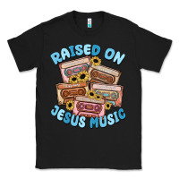 Black raised on jesus music Classic Tee - MaliasSmallBusiness