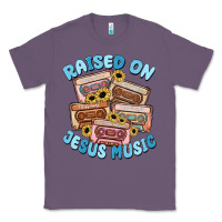 Lavender raised on jesus music Classic Tee - MaliasSmallBusiness