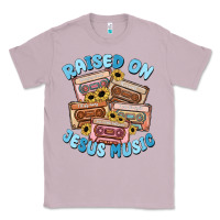Lilac raised on jesus music Classic Tee - MaliasSmallBusiness