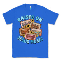 True Royal raised on jesus music Classic Tee - MaliasSmallBusiness