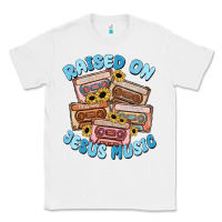 White raised on jesus music Classic Tee - MaliasSmallBusiness