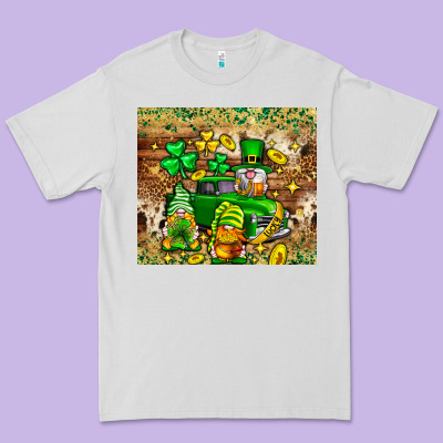 St. Patrick's Day Gnomies Truck Tumbler Premium Tee Designed By Neo Western