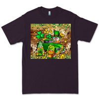 Plum St. Patrick's Day gnomies truck tumbler Premium Tee - Neo Western