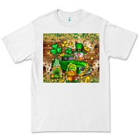 White St. Patrick's Day gnomies truck tumbler Premium Tee - Neo Western