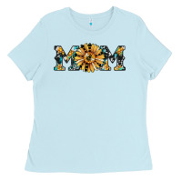 Baby Blue mom Ladies Tee - JahusDesignShop