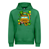 Emerald St. Patrick's school bus Urban Hoodie - OliviaCreatesArt