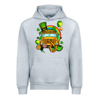 Heather Grey St. Patrick's school bus Urban Hoodie - OliviaCreatesArt
