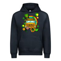 Navy St. Patrick's school bus Urban Hoodie - OliviaCreatesArt