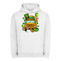Pigment Lunar Rock St. Patrick's school bus Urban Hoodie - OliviaCreatesArt