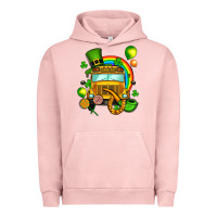 Pigment Salmon St. Patrick's school bus Urban Hoodie - OliviaCreatesArt