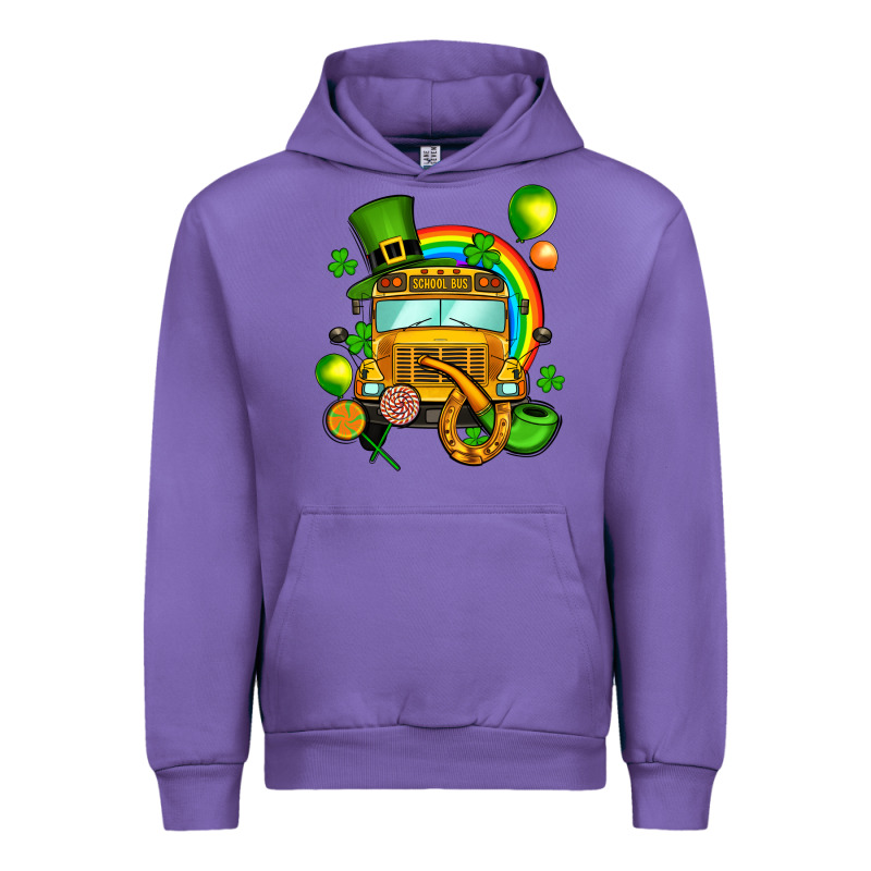 St. Patrick's School Bus Urban Hoodie by OliviaCreatesArt | Teevron