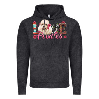 Vintage Black love poodles Vintage Hoodie - Artiststas