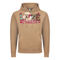 Vintage Coffee love poodles Vintage Hoodie - Artiststas