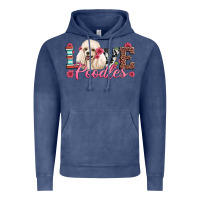 Vintage Denim love poodles Vintage Hoodie - Artiststas
