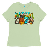 Matcha senior 2024 cow Ladies Tee - Zillion Design Studio