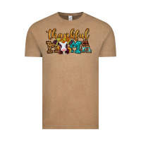 Vintage Coffee thankful mama baby calf Vintage Tee - Jasminsmagicworld