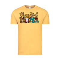 Vintage Mustard thankful mama baby calf Vintage Tee - Jasminsmagicworld