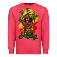 Cardinal i am black history Premium Sweatshirt - NancyCooperArtShop