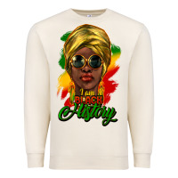 Sandshell i am black history Premium Sweatshirt - NancyCooperArtShop