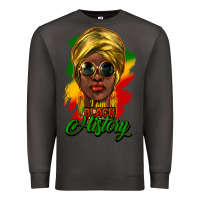 Smoke i am black history Premium Sweatshirt - NancyCooperArtShop
