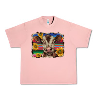Salmon western background baby calf Urban Heavy Tee - BarkalooDesign