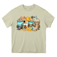 Mossy chicken coffee cups Heavy Core Tee - Zillion Design Studio