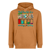 Meerkat battery life of a teacher monday friday Heavyweight Hoodie - NancyCooperArtShop