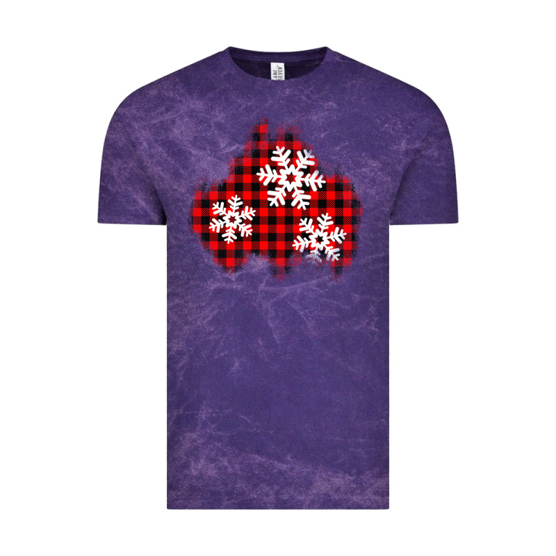 Christmas Snowflakes Patch Vintage Tee by AdoDesignShop | Teevron