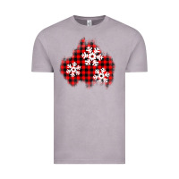 Vintage Zinc Christmas snowflakes patch Vintage Tee - AdoDesignShop