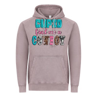 Cupid Find Me A Cowboy Vintage Hoodie | Teevron