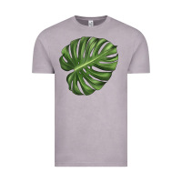 Vintage Zinc Monstera Leaf Vintage Tee - LillyAllenDesigns