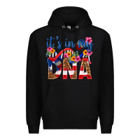 Black its in my dna puerto rico Premium Hoodie - texasbilliewilder