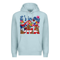 Blue Mist its in my dna puerto rico Premium Hoodie - texasbilliewilder
